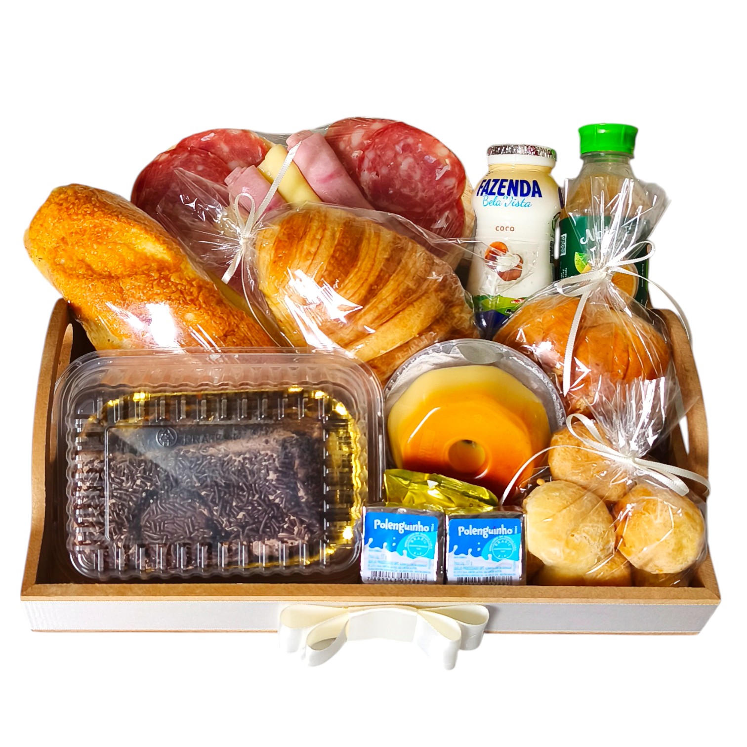 Cesta de caf� da manh� - Pura harmonia