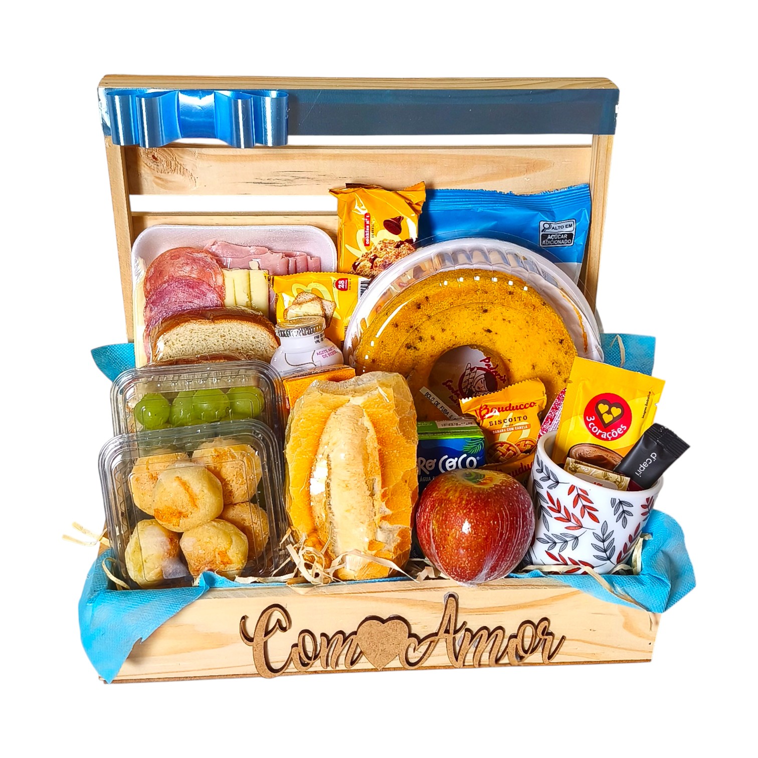 Cesta de Caf� da Manh� - Afeto em Sabores