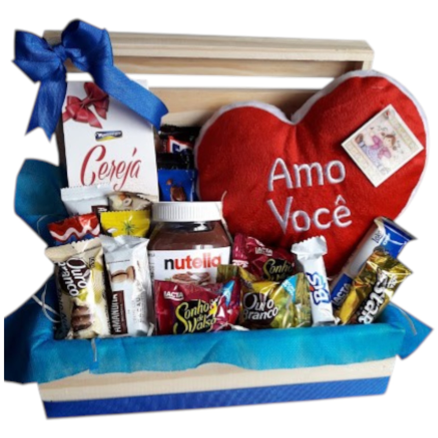 CESTA DE CHOCOLATE BA� DE DEL�CIAS