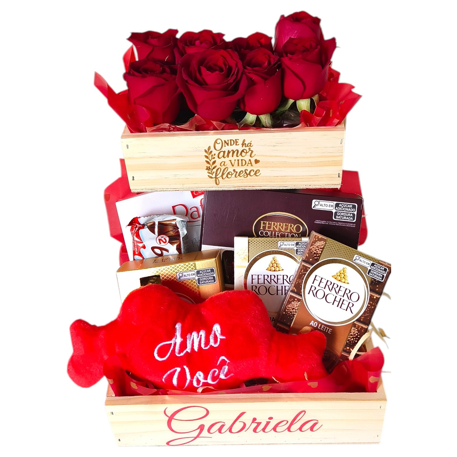 Cesta de Chocolate - Florescer