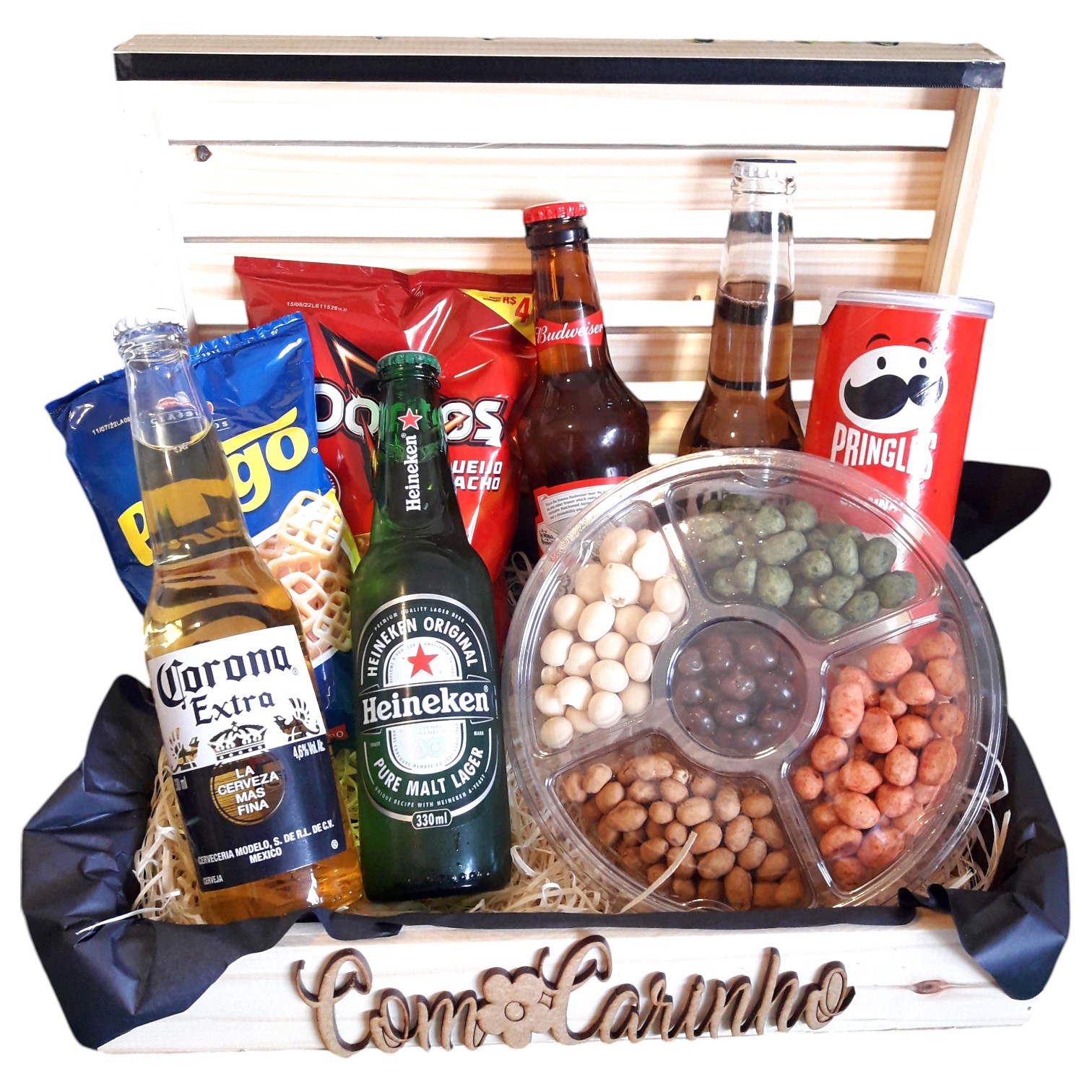 Cesta de cerveja hora da divers�o